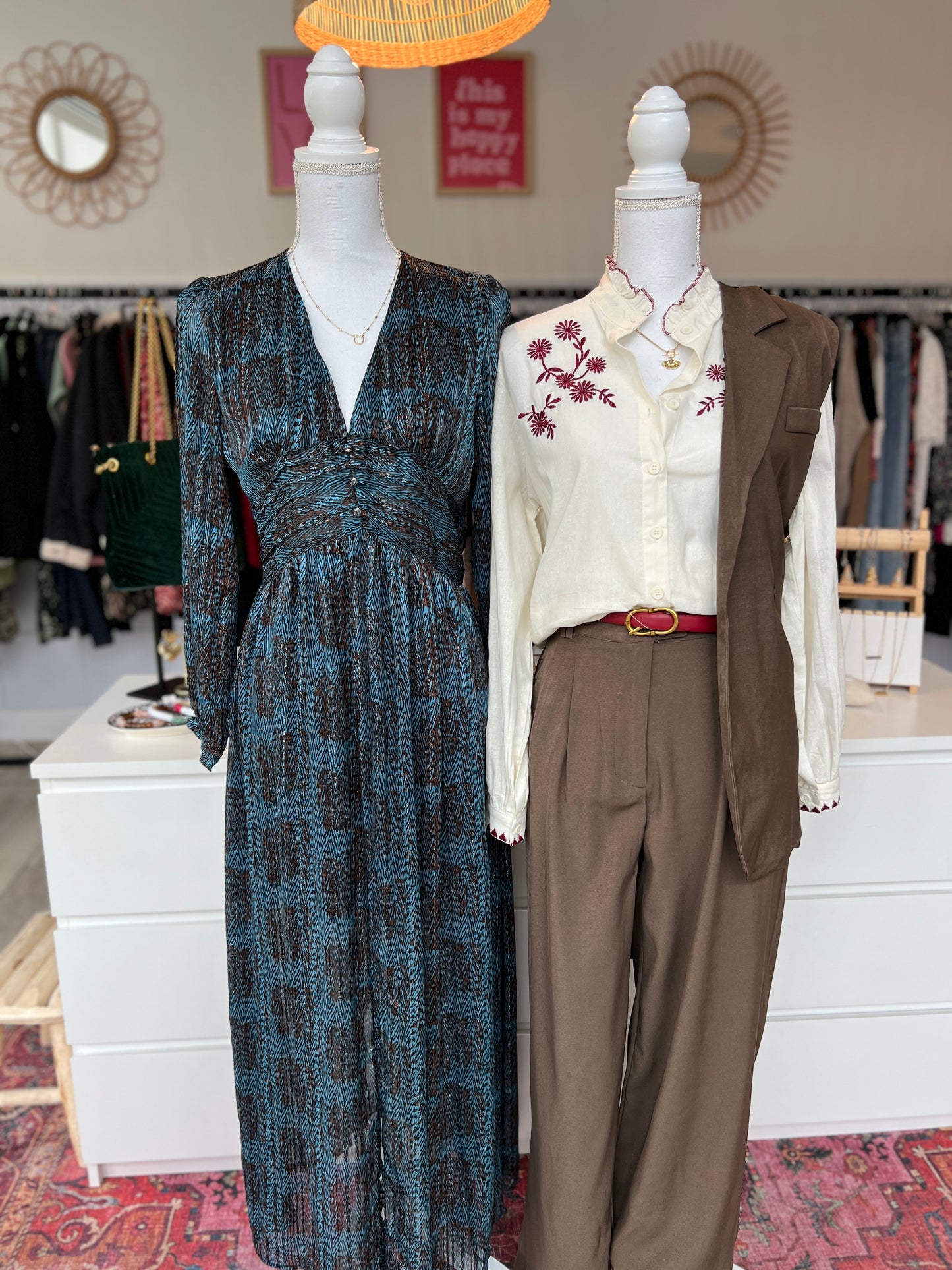 VESTE SANS MANCHE CHOCO